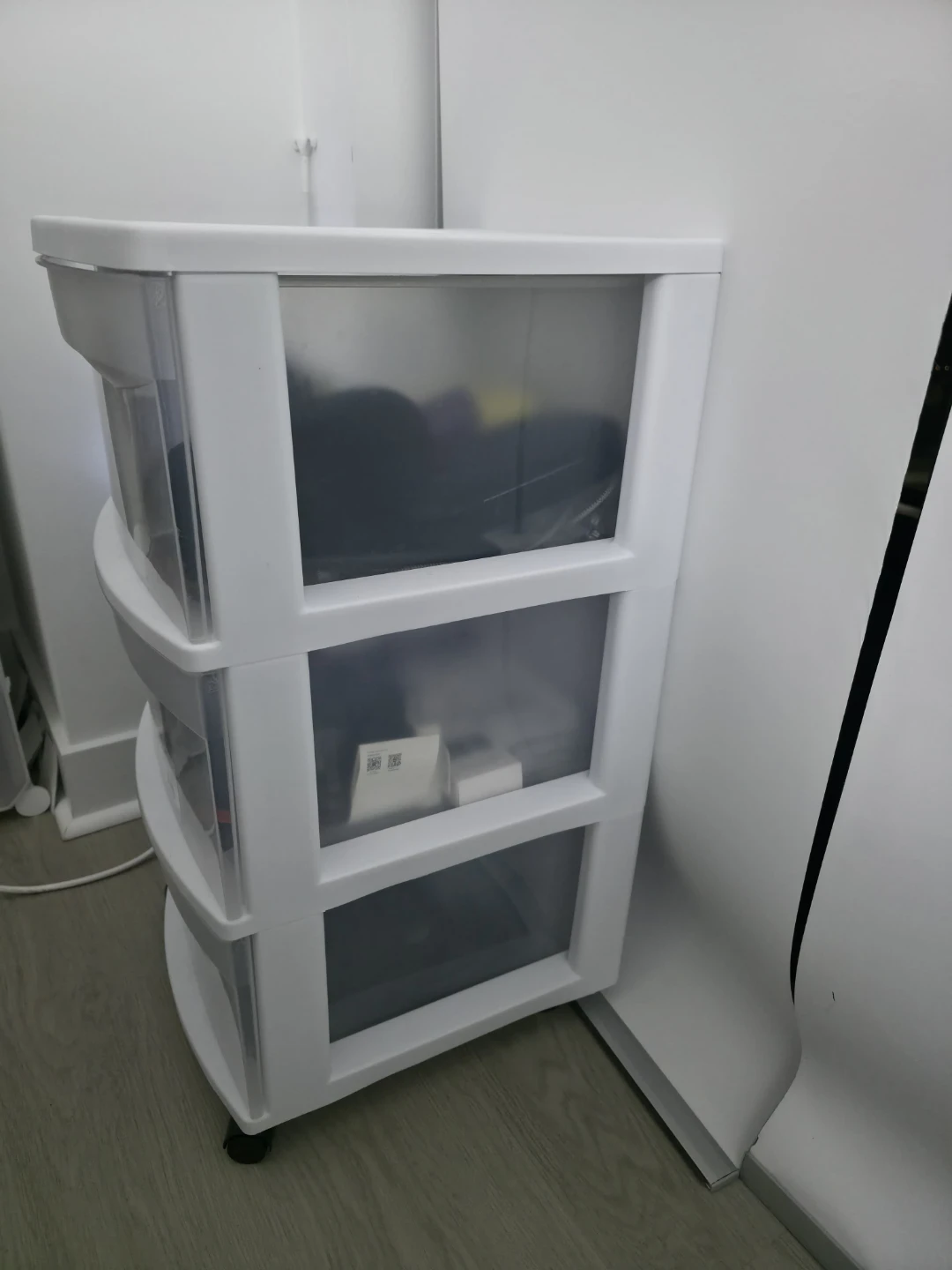 Sterilite 3-Drawer Organizer - White - photo 3