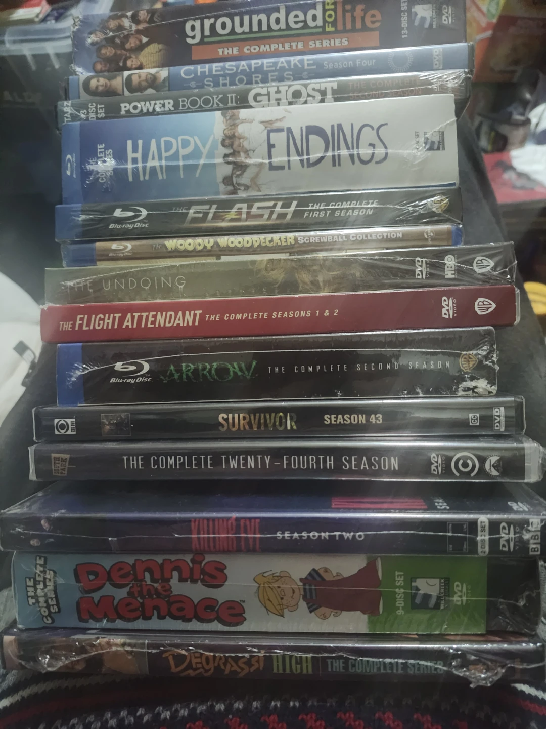 DVD Collection: Grounded for Life, Flash, Survivor + More!