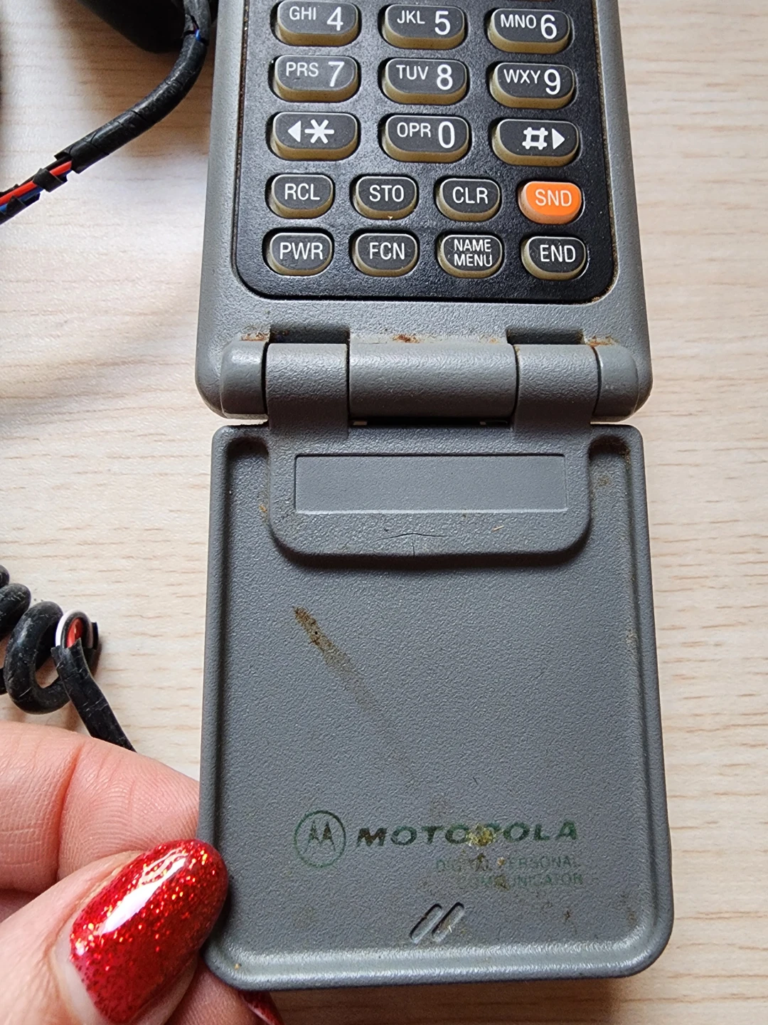 Vintage Motorola Micro T-A-C Lite Cell Phone - photo 3
