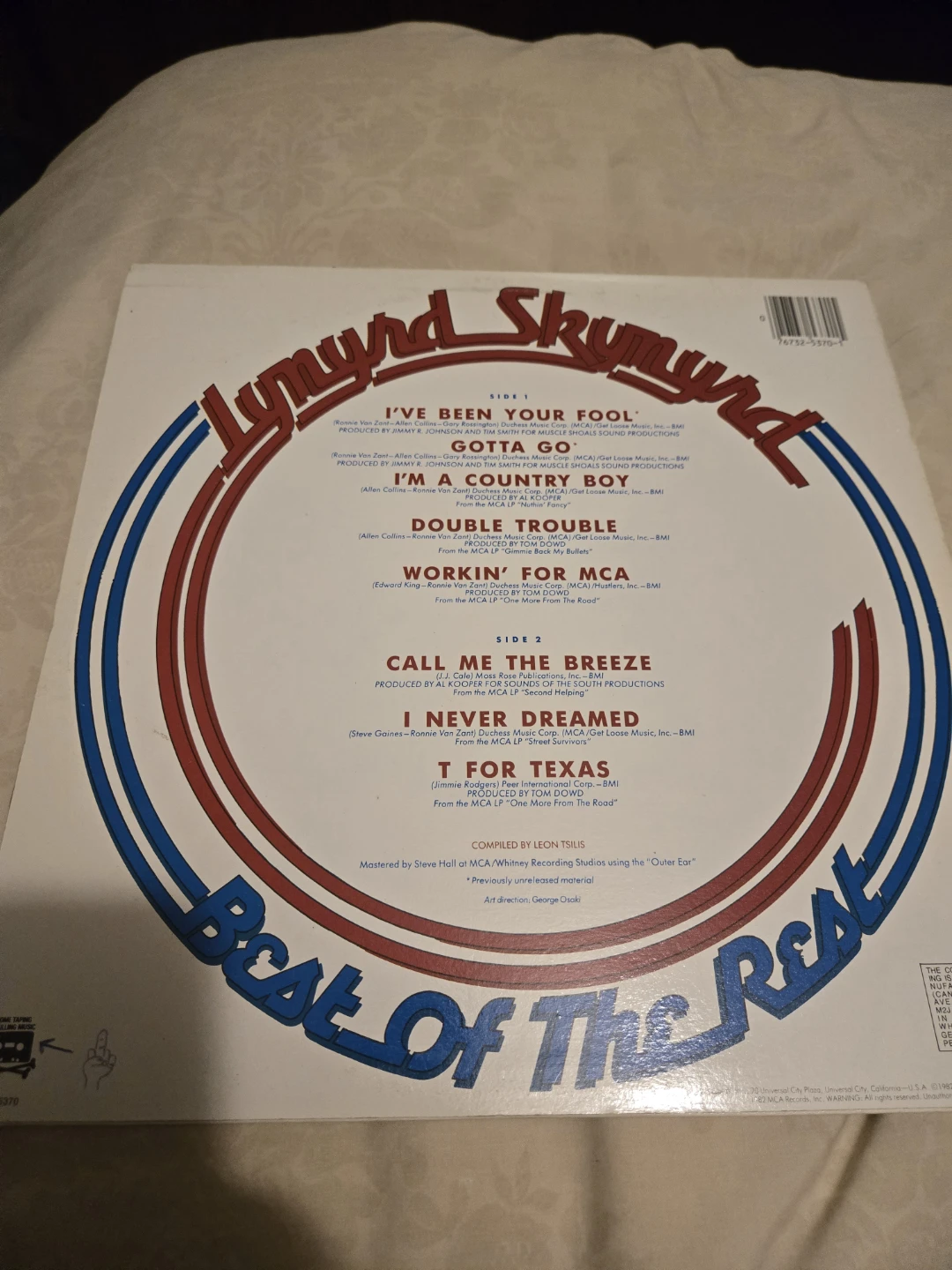 Lynyrd Skynyrd Best Of The Rest Vinyl Record - photo 2