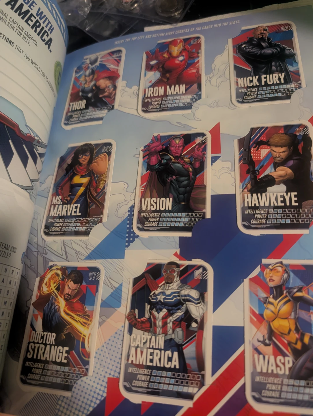 Marvel Go On A Mission Card Album - photo 2