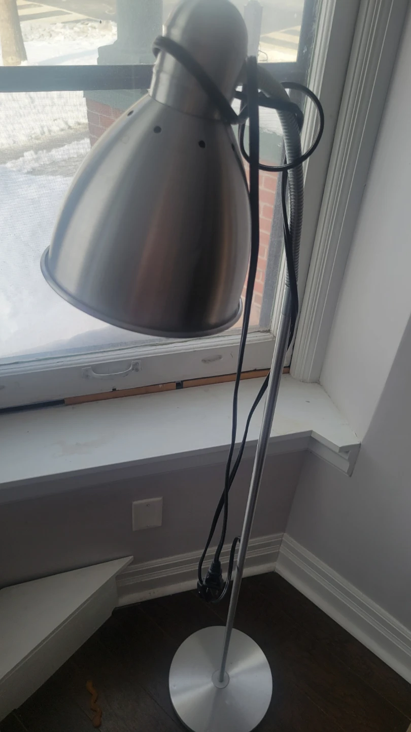 Classic ikea standing lamp