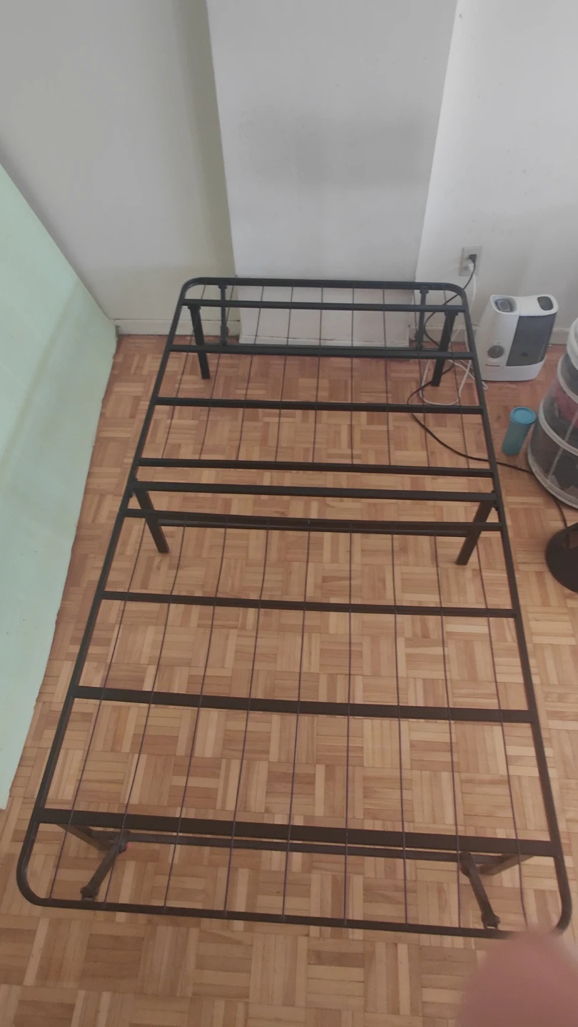Metal Bed Frame - Black
