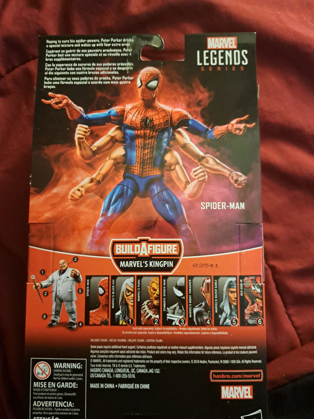 Marvel Legends Spider-Man Six-Armed Figure - photo 2