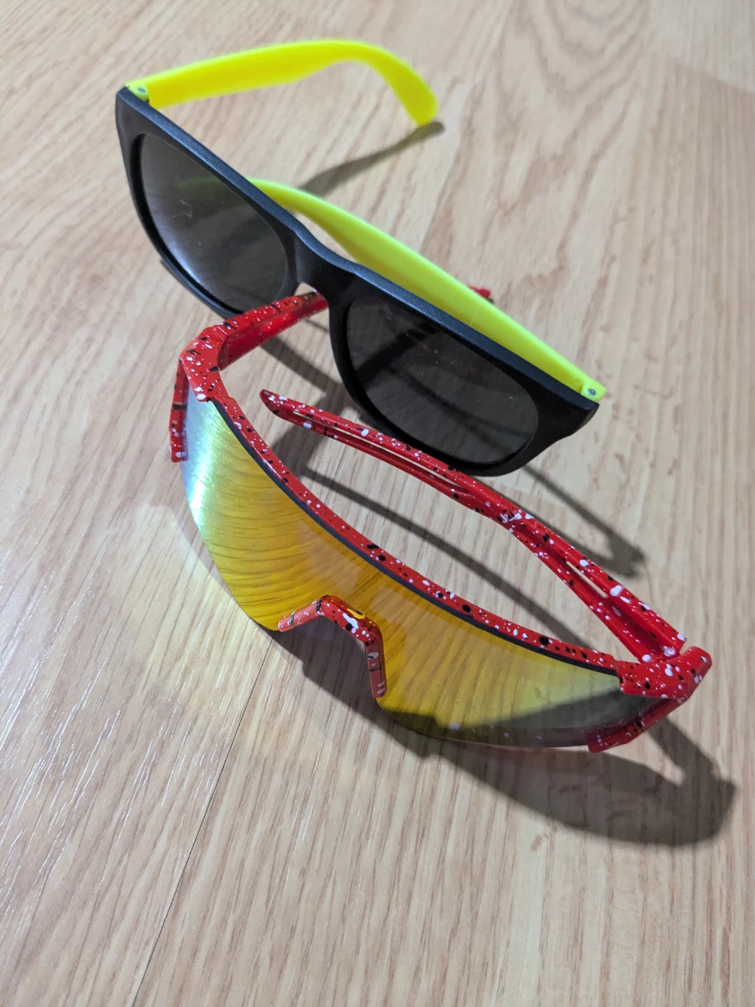 Sunglasses - Red/Yellow & Black/Yellow 🧡🧡🧡 - photo 2