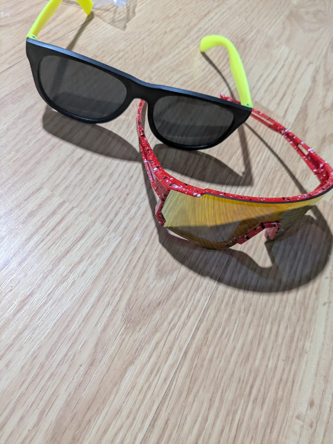 Sunglasses - Red/Yellow & Black/Yellow 🧡🧡🧡 - photo 5