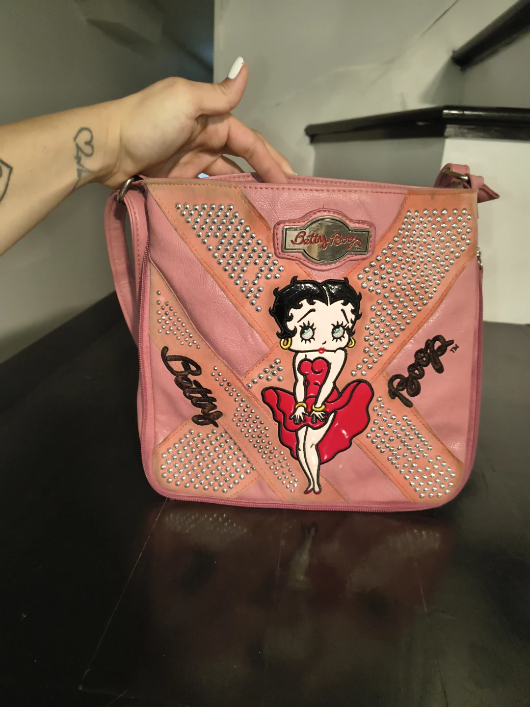 Betty Boop Pink Crossbody Bag 🧡