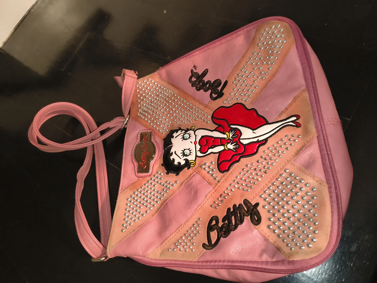 Betty Boop Pink Crossbody Bag 🧡 - photo 2