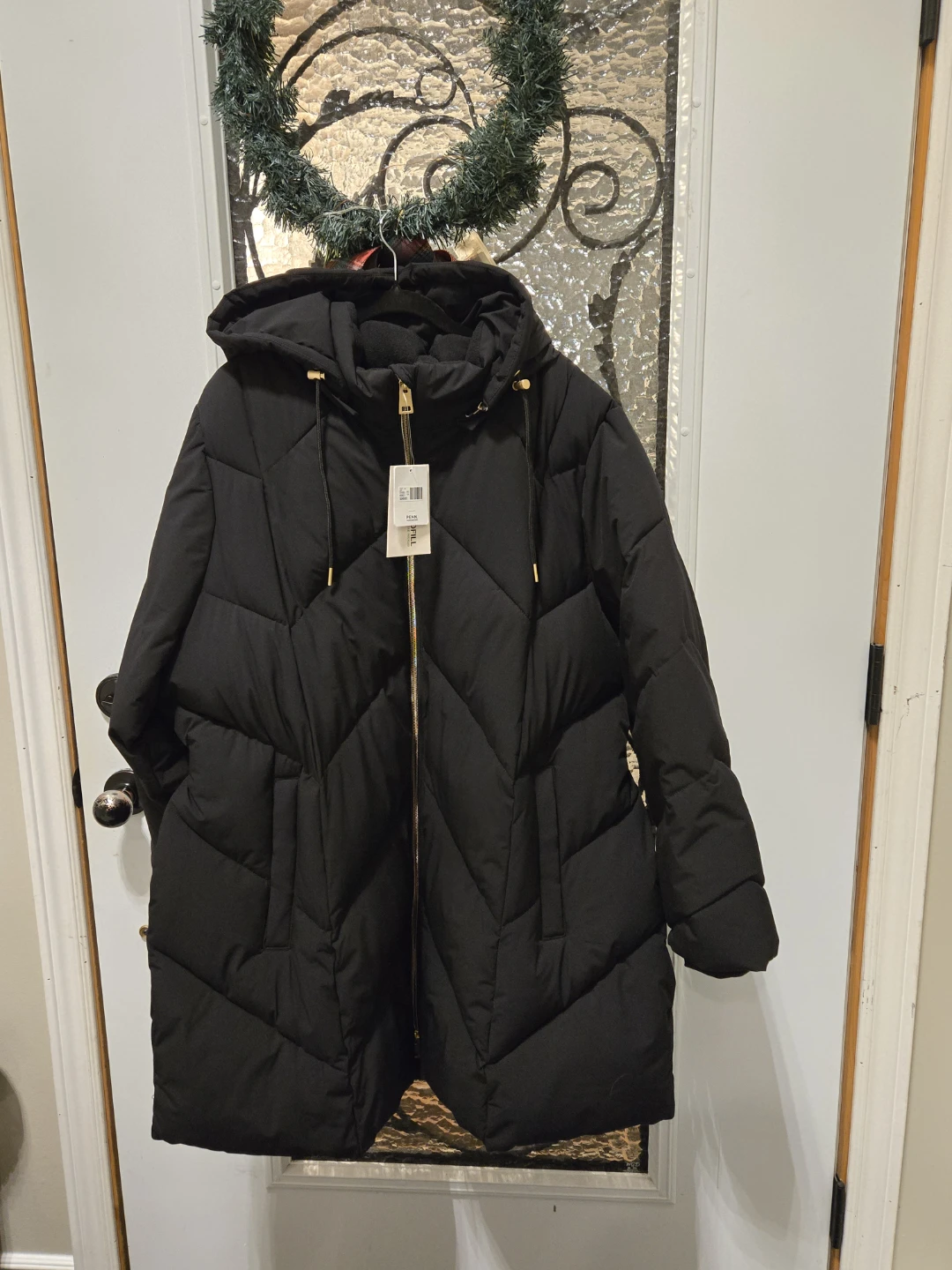 Penn. Black Puffer Coat - Size 3x - photo 3