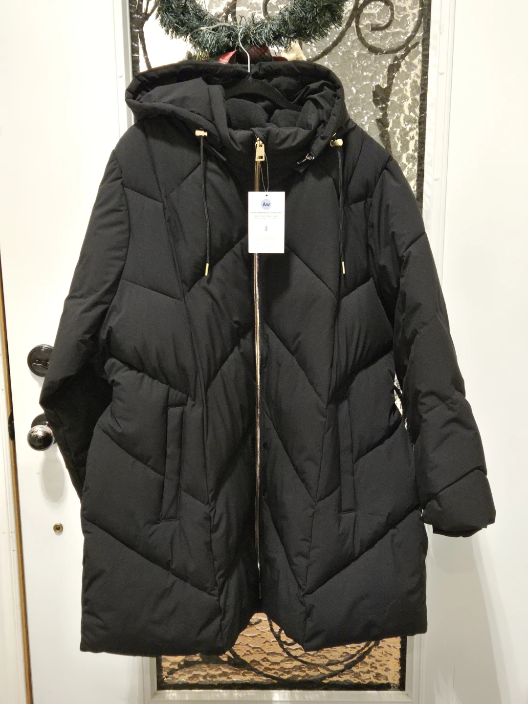 Penn. Black Puffer Coat - Size 3x - photo 4