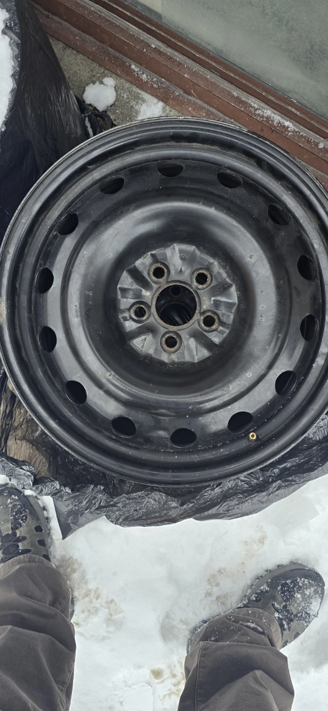 Iron rims 17X6.5 5X100 56.1, good conditions. - photo 3