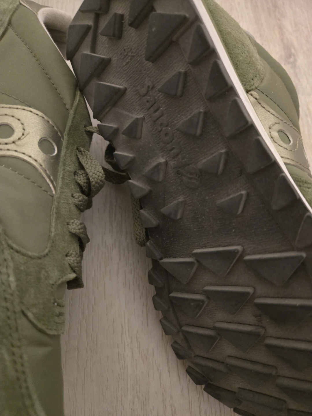Saucony Women's Jazz Original Olive Green Sneakers Size 7 - photo 3