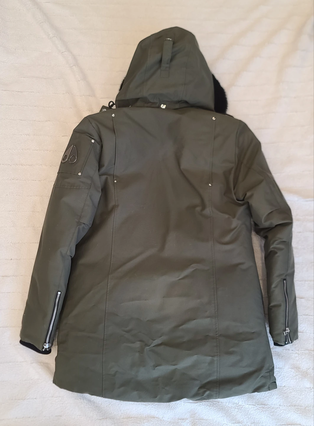 Moose Knuckles Parka Olive Green - photo 3
