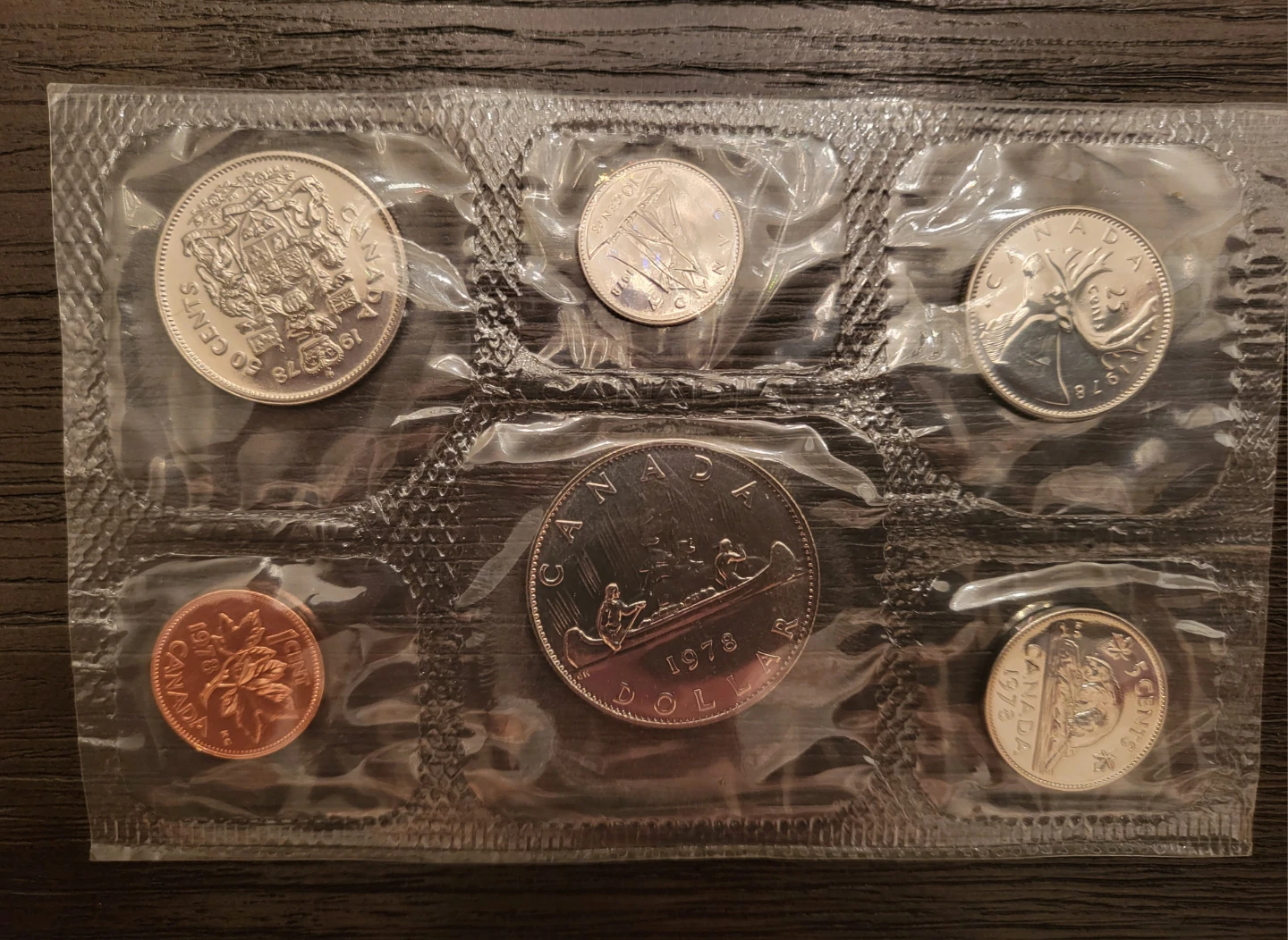 1978 Royal Canadian Mint Uncirculated Coin Set