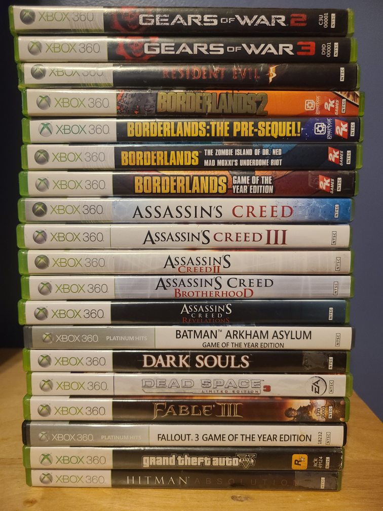 Xbox 360 Game Bundle - Assorted Titles