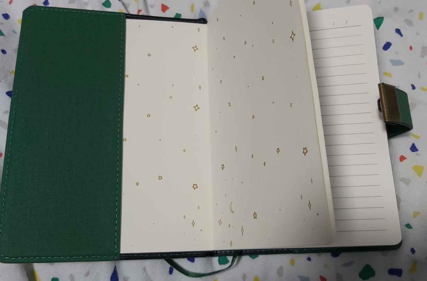 Vintage Diary with Lock, Refillable Journal - 5.2"x 7.3" - photo 2