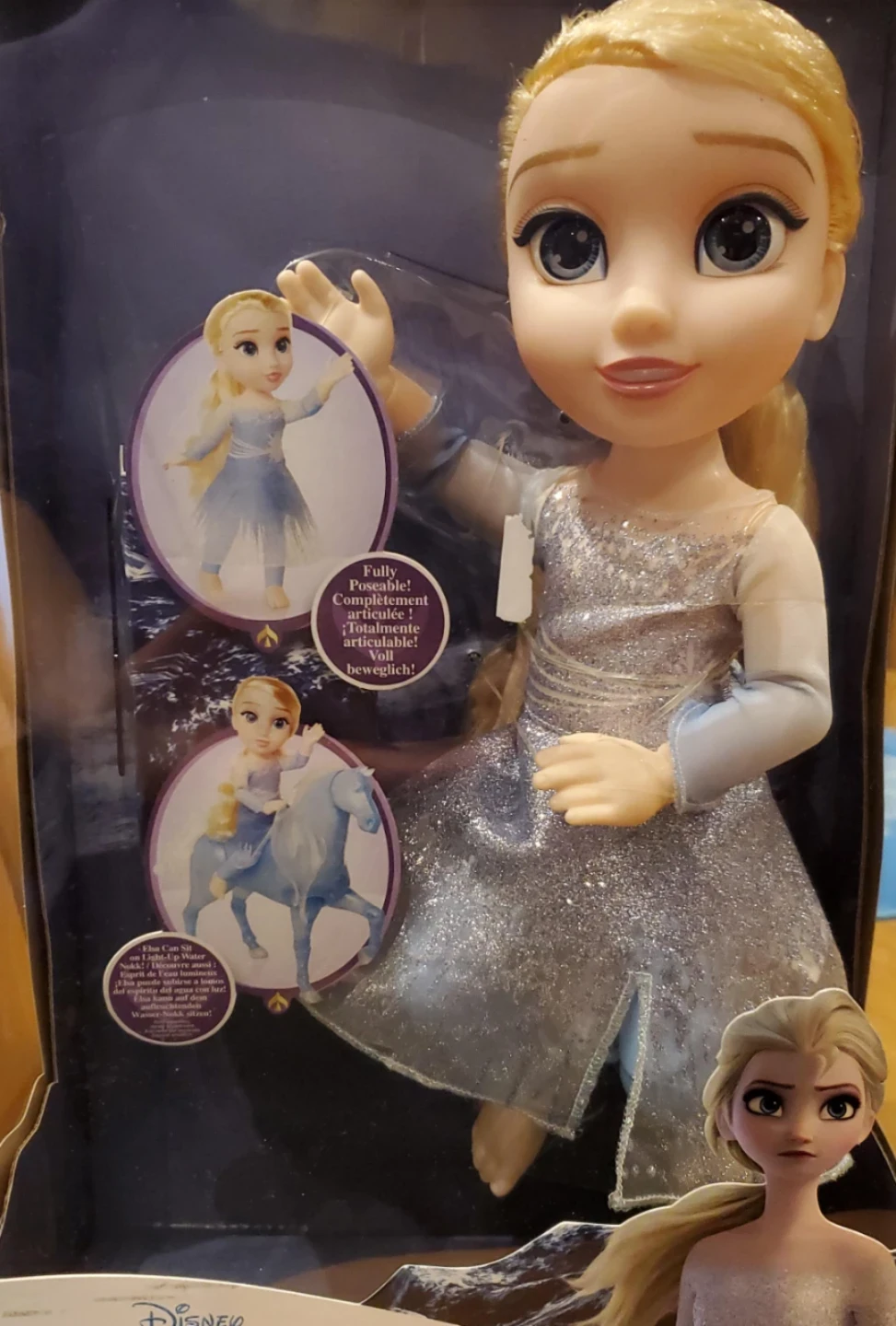 NeW Disney Frozen II Dark Sea Elsa Doll