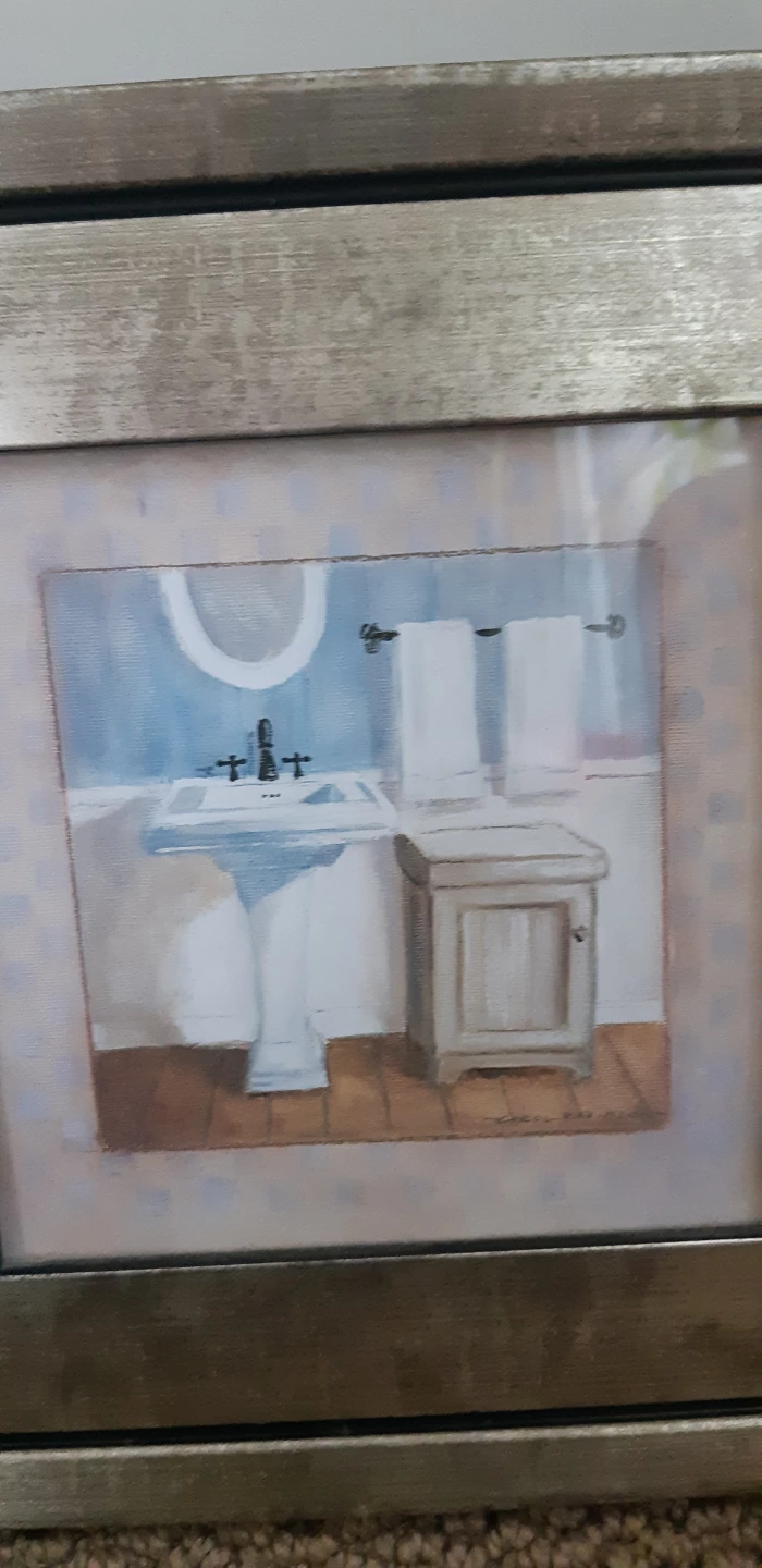 Framed Bathroom Art - photo 2