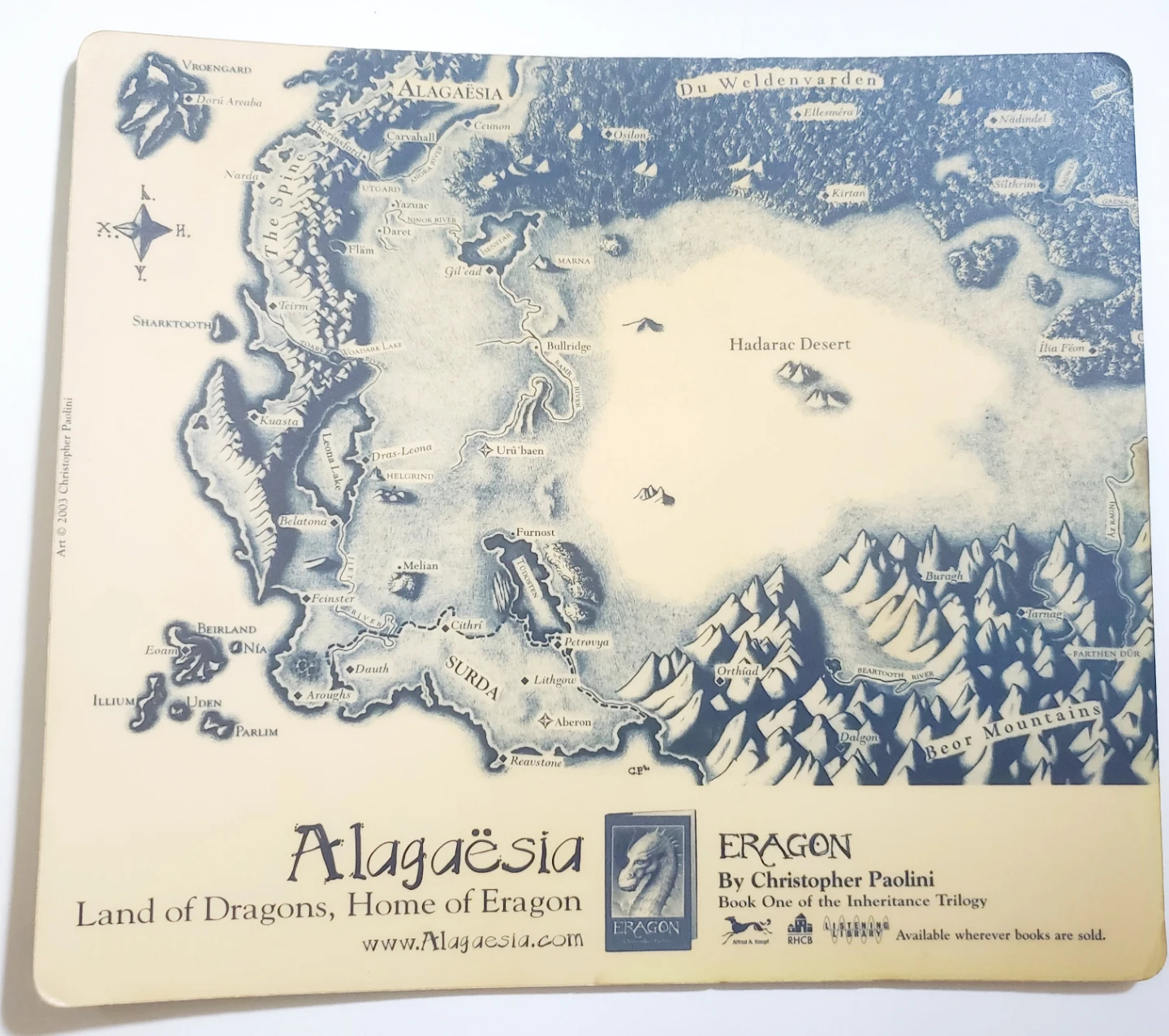 Eragon Mouspad #freecycle