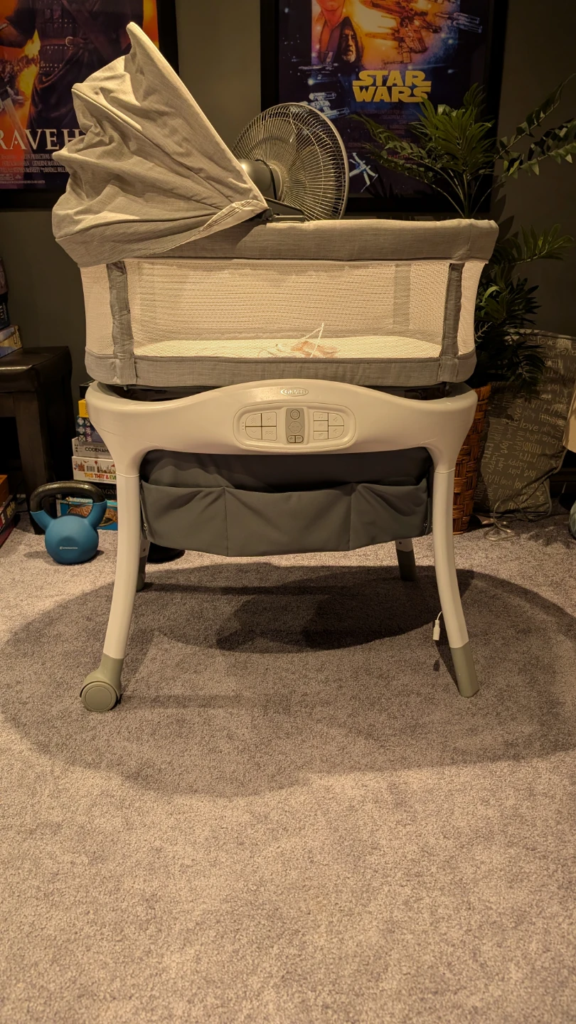 Graco Sense2Snooze Bassinet - Grey/White - photo 3