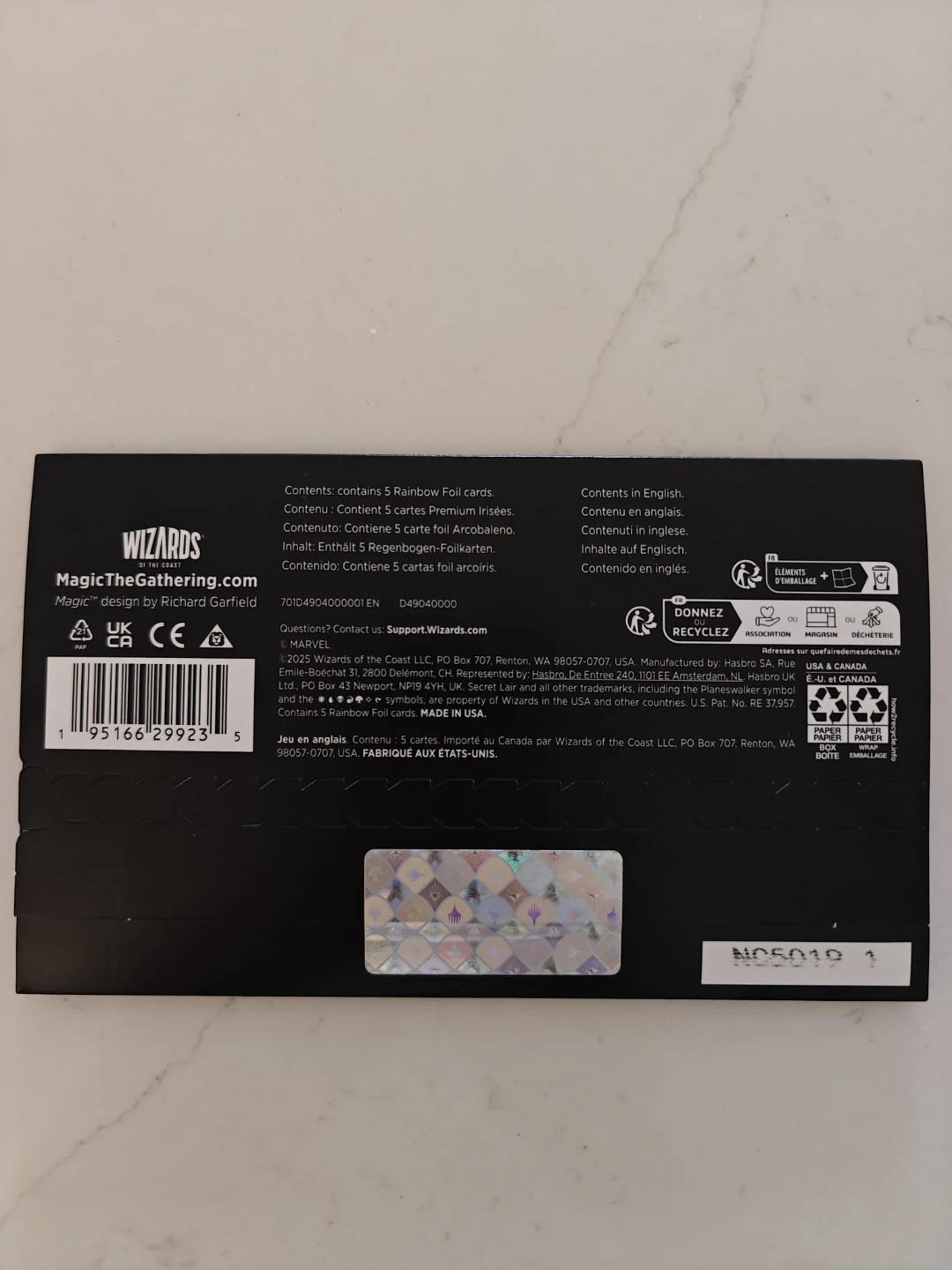 Magic The Gathering Secret Lair x Deadpool Rainbow Foil Edition - photo 3