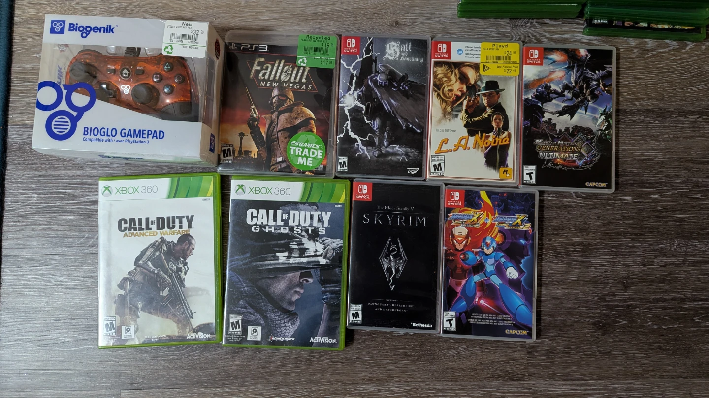 Xbox/Playstation/Switch/DS Games - Various Titles