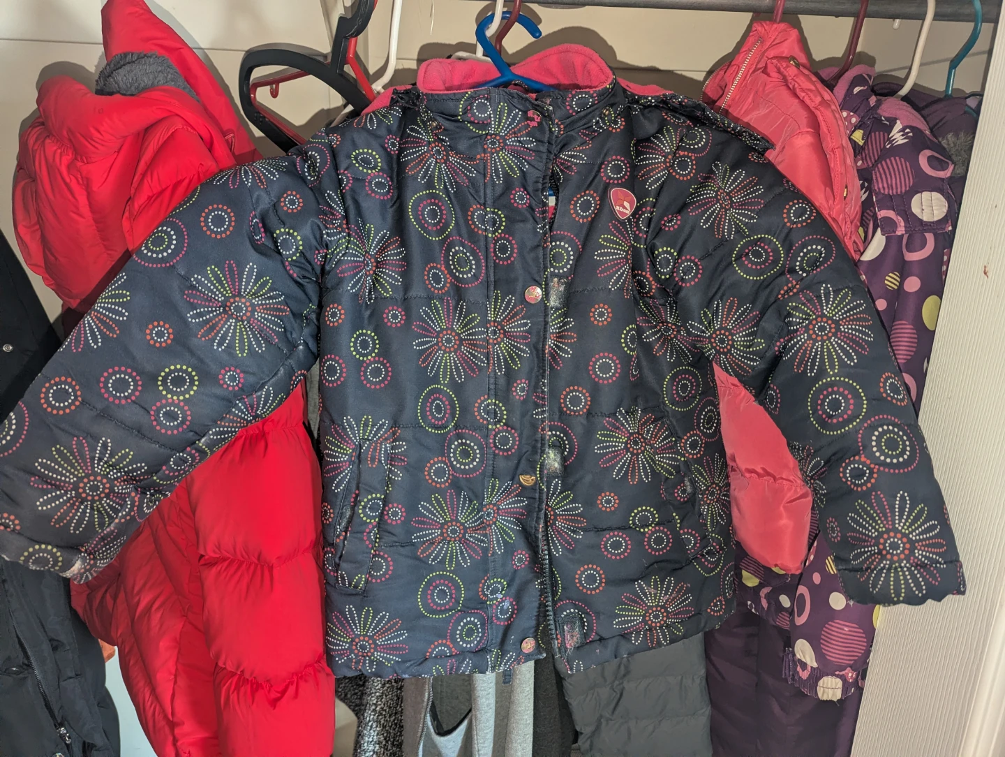 Free winter jacket