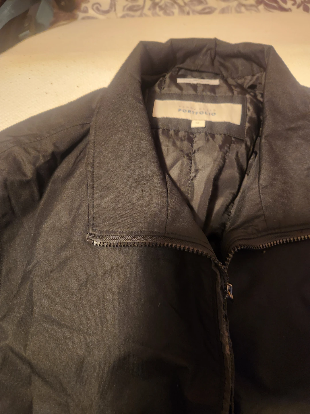 Perry Ellis Portfolio Black Jacket XL