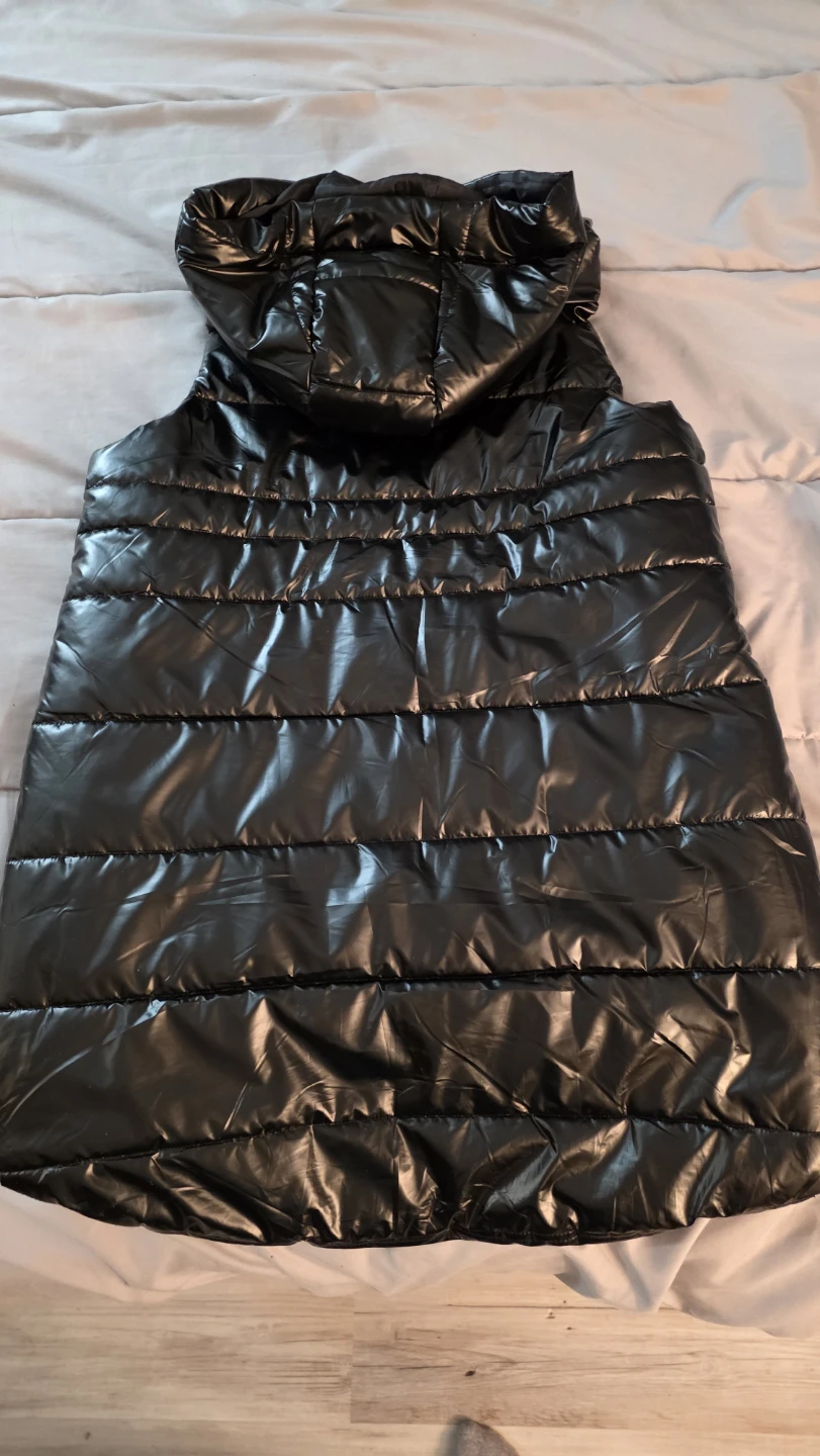 Black Puffer Vest - Size S - photo 2