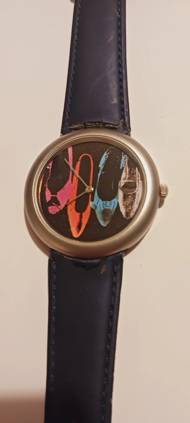 Andy Warhol Zitura Limited Edition Watch. Needs a battery. - photo 5
