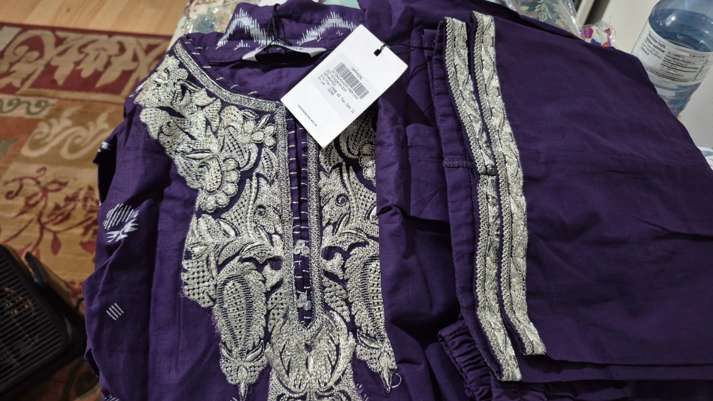 Ethnic by Outfitters  ,stitched all 2 -3pieces branded all