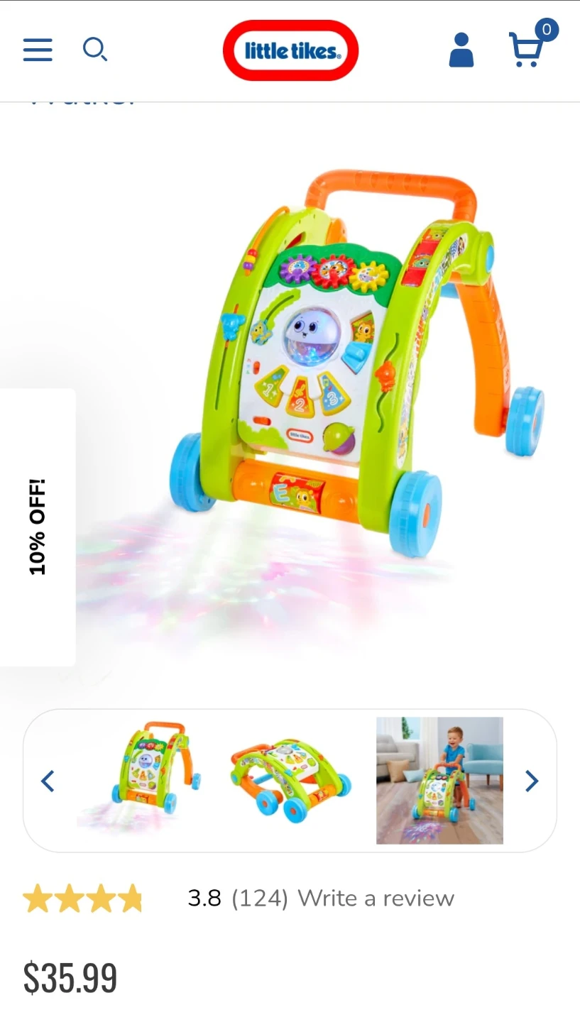 Little Tikes Light 'n Go Activity Walker - photo 2