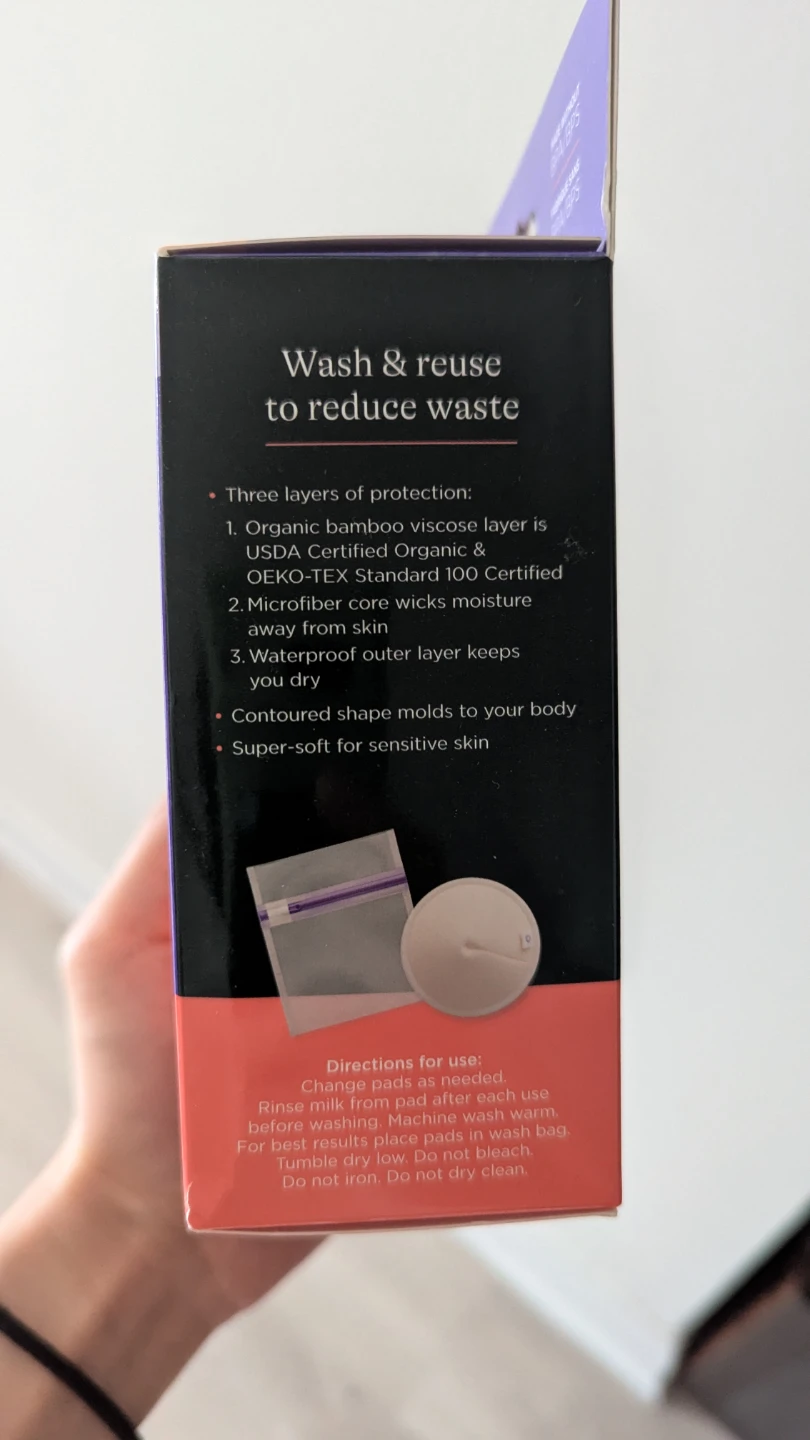 Lansinoh Washable Nursing Pads - photo 2