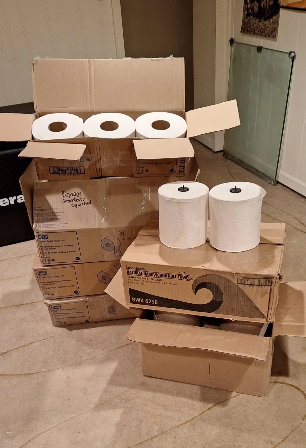 *NEED GONE ASAP* Msc. Bath Tissue and Paper Towel Rolls