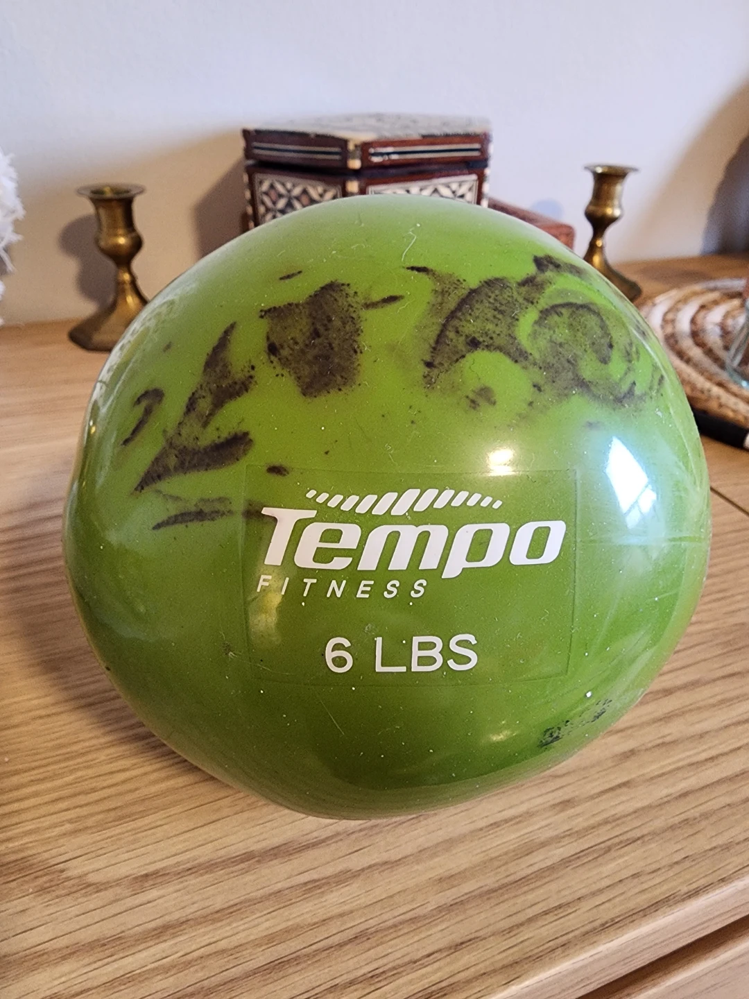 Tempo Fitness 6 LBS Weighted Ball