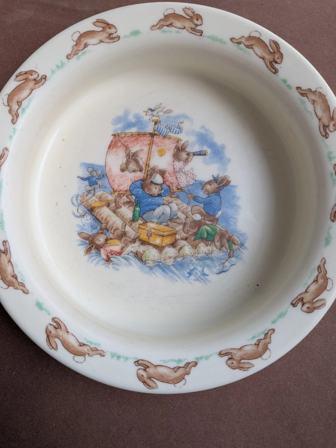 Royal Doulton Bunnykins English Fine Bone China Plate