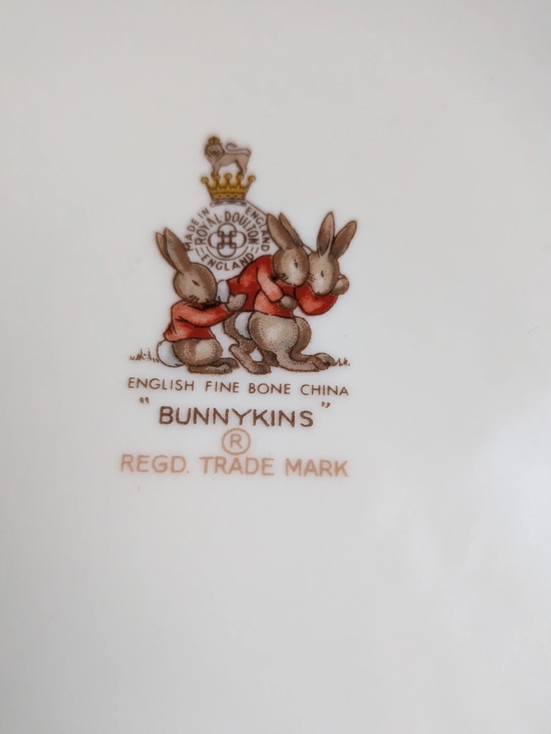Royal Doulton Bunnykins English Fine Bone China Plate - photo 2