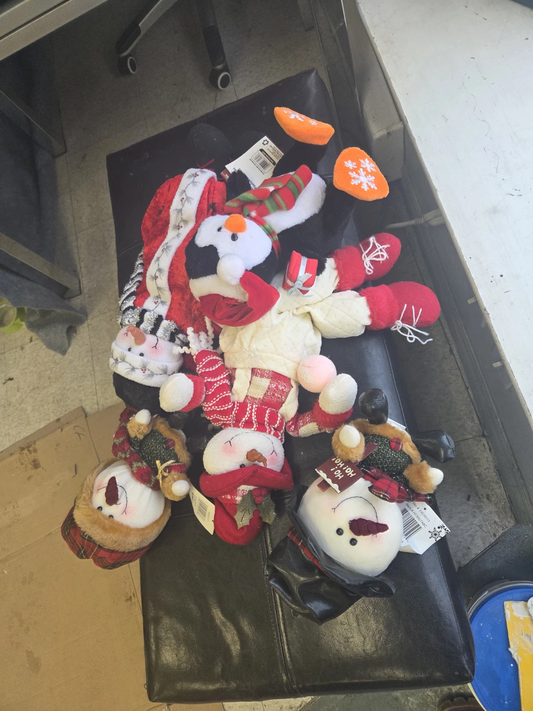 Snowman Plush Decorations
