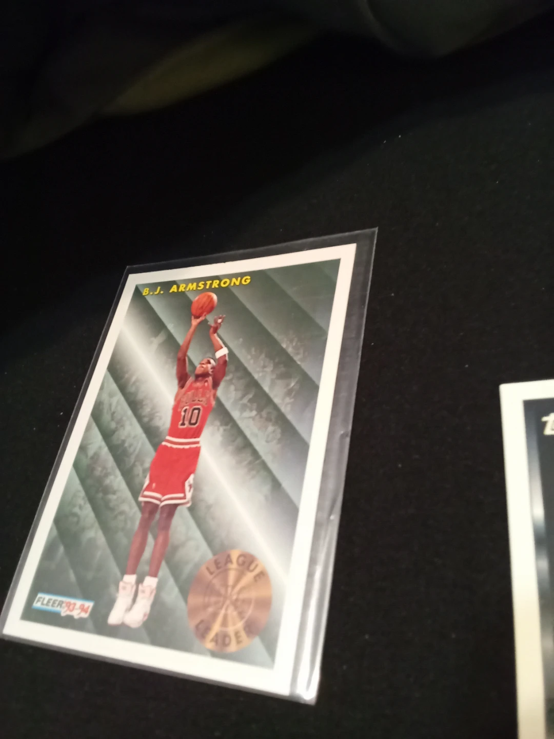 B.J. Armstrong 1993-94 Fleer Basketball Card