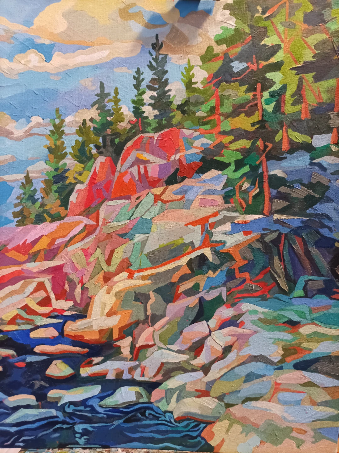 Original oil painting - photo 2