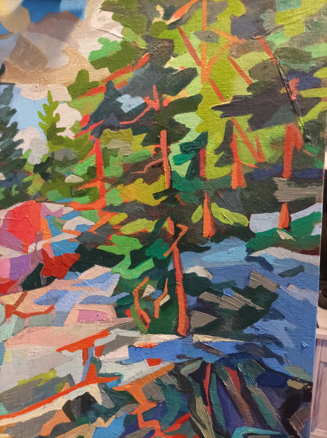 Original oil painting - photo 4
