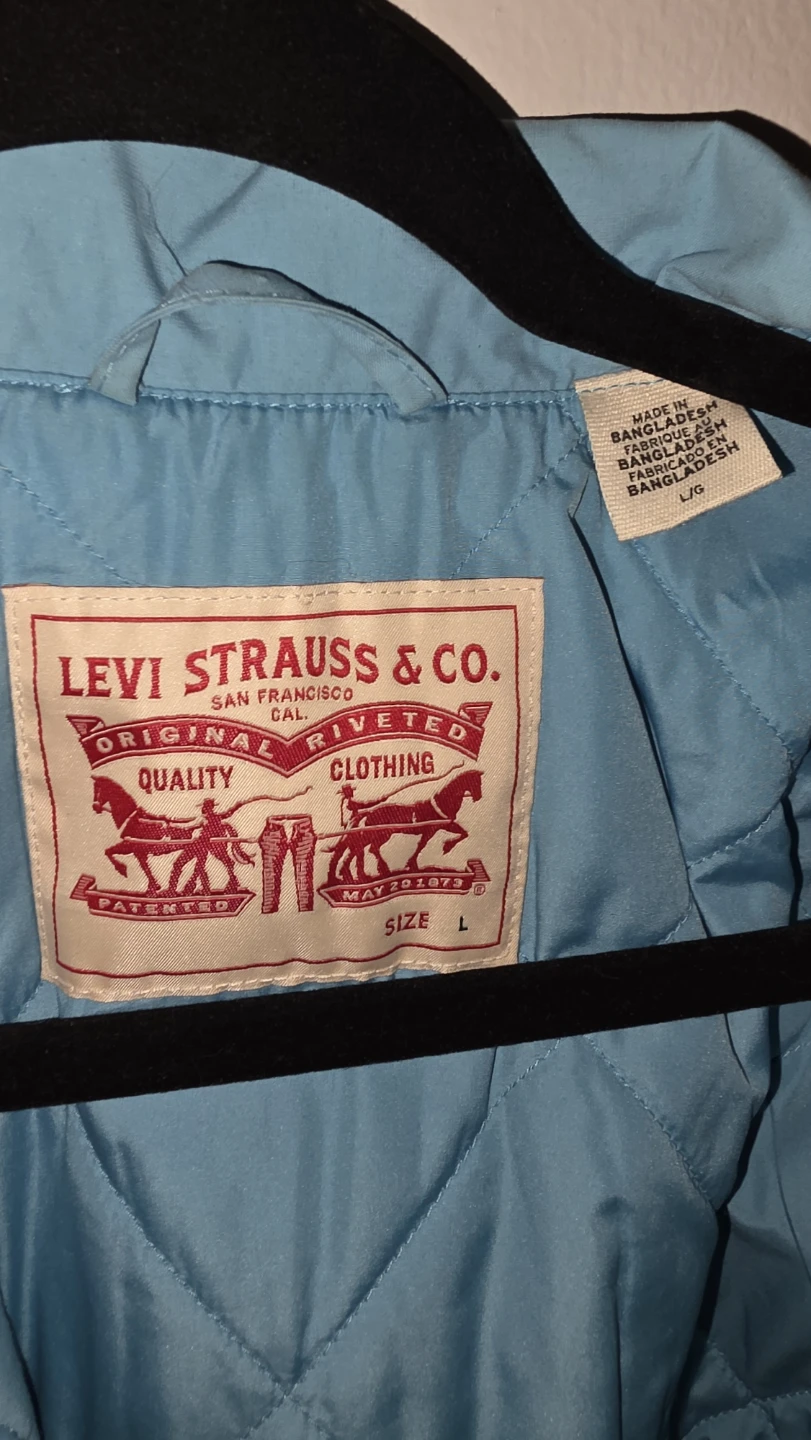Levi's Baby Blue Jacket - Size L - photo 2