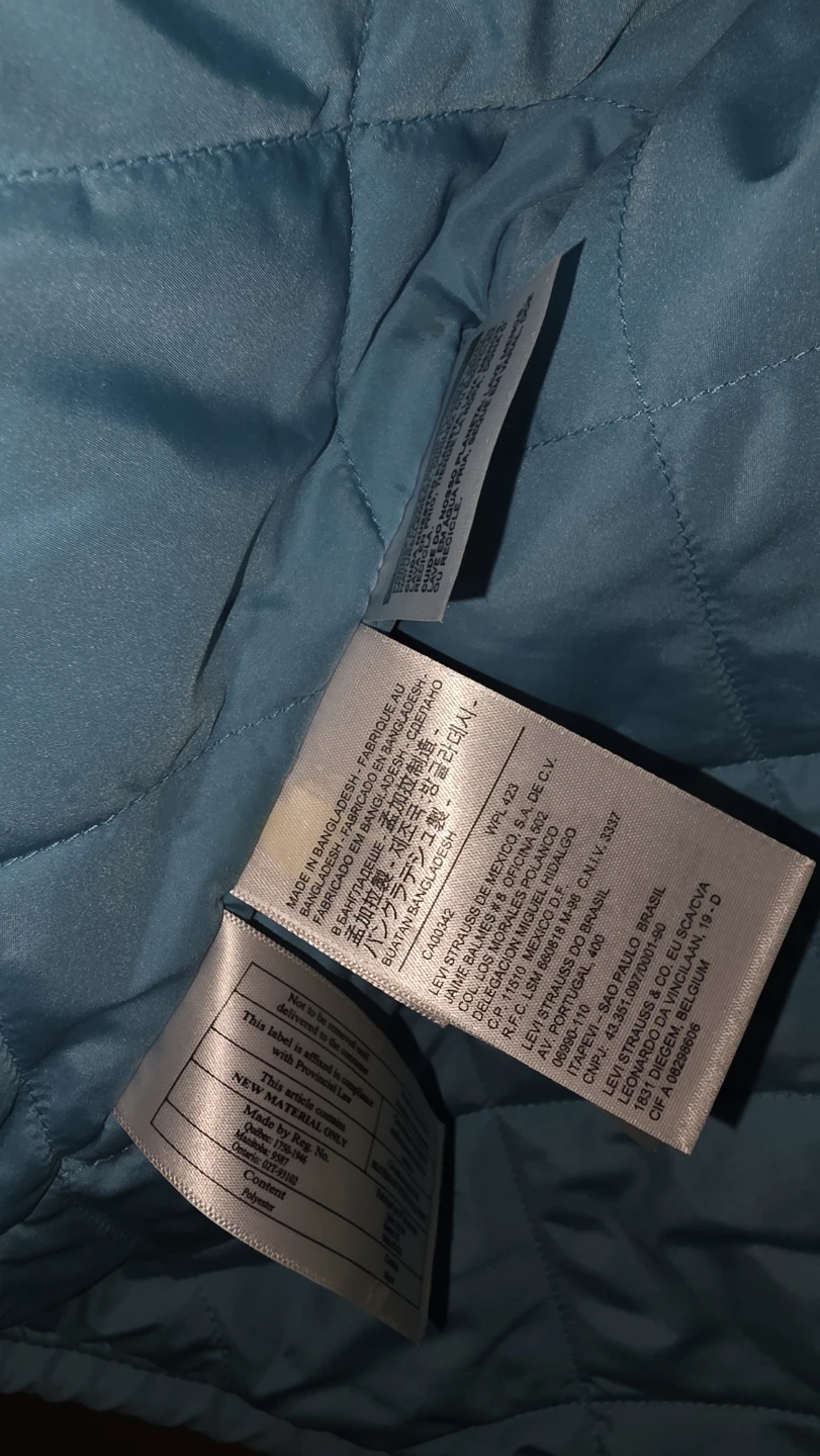 Levi's Baby Blue Jacket - Size L - photo 3