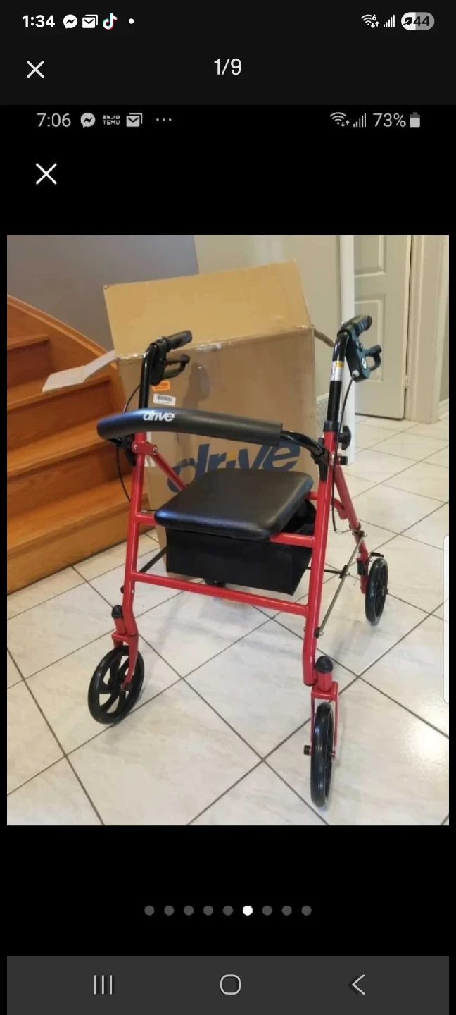 Drive Rollator walker brand new in box