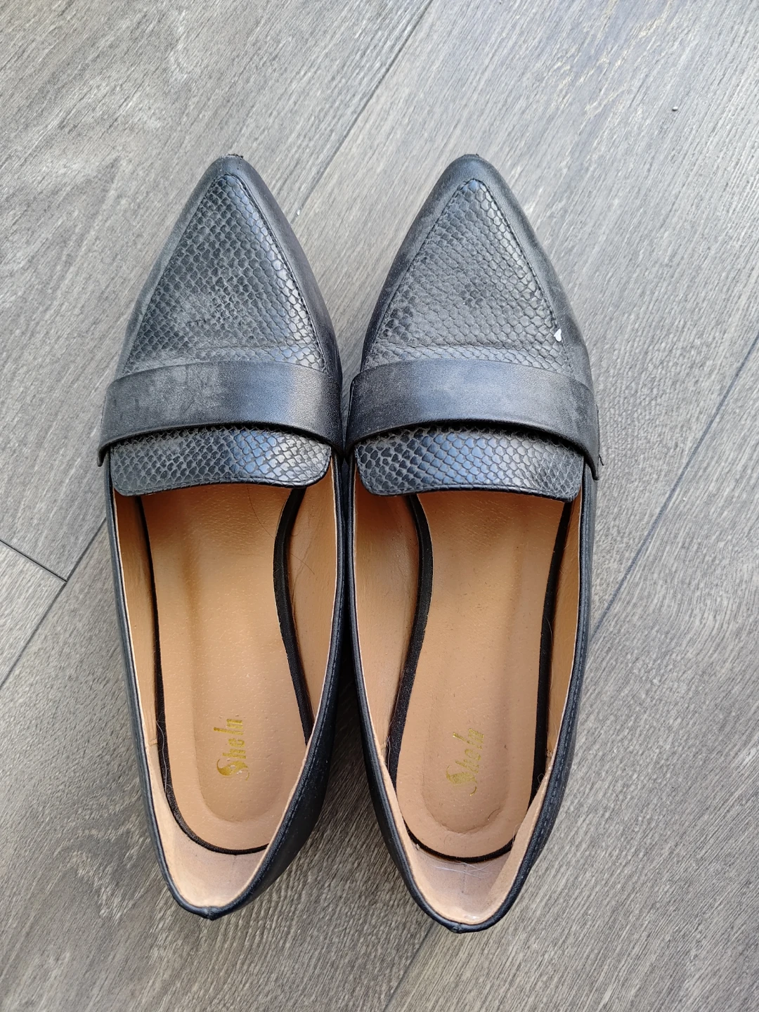 Shelly Black Loafer Flats - photo 2
