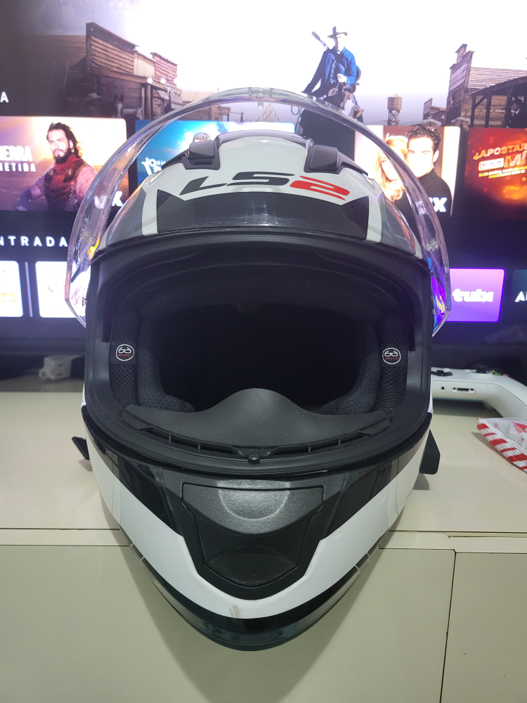 LS2 motorcycle helmet, S