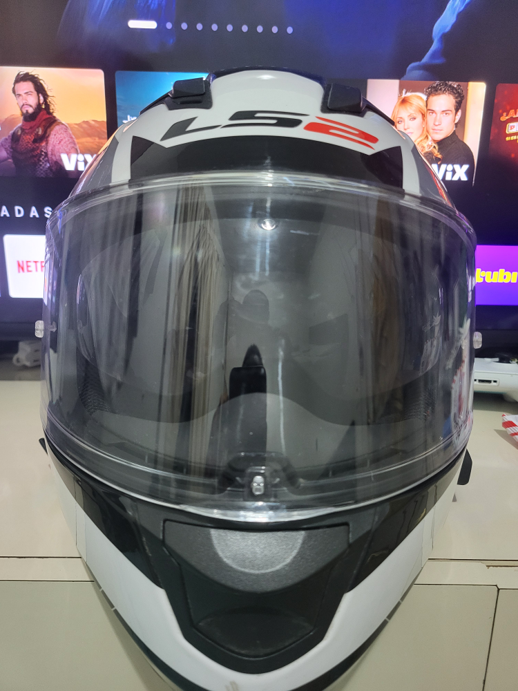 LS2 motorcycle helmet, S - photo 3