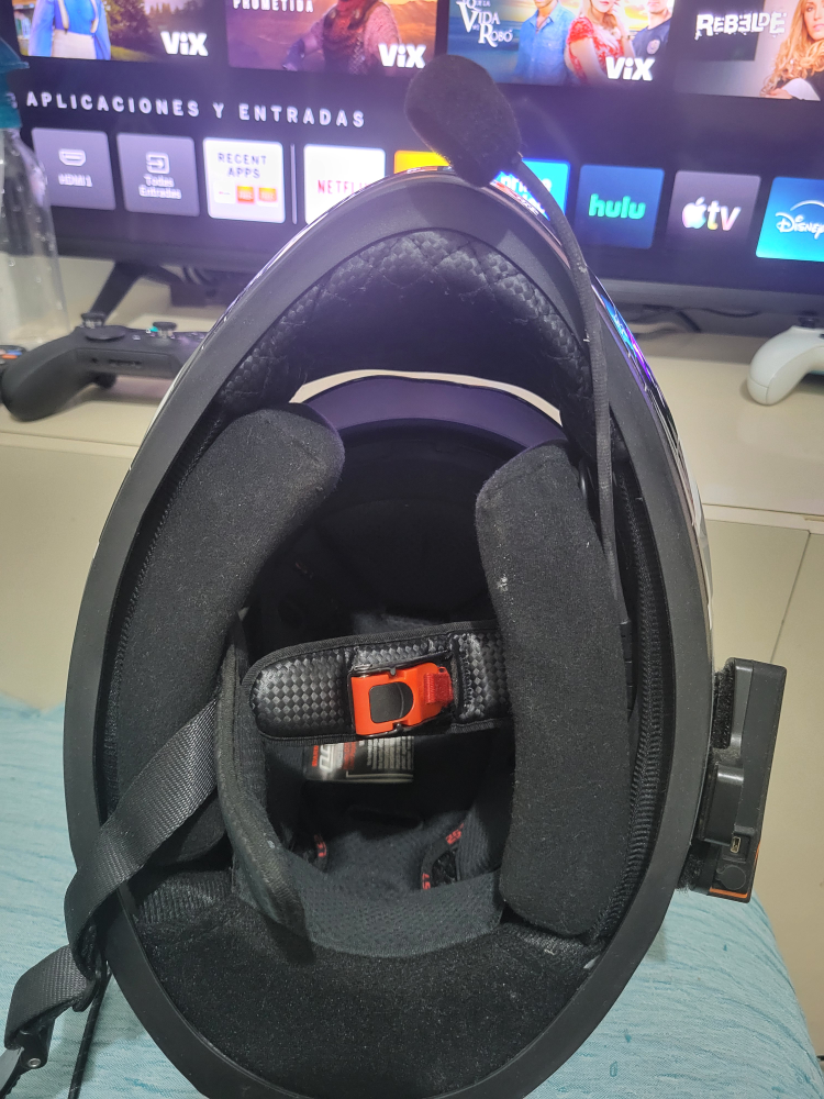 LS2 motorcycle helmet, S - photo 5