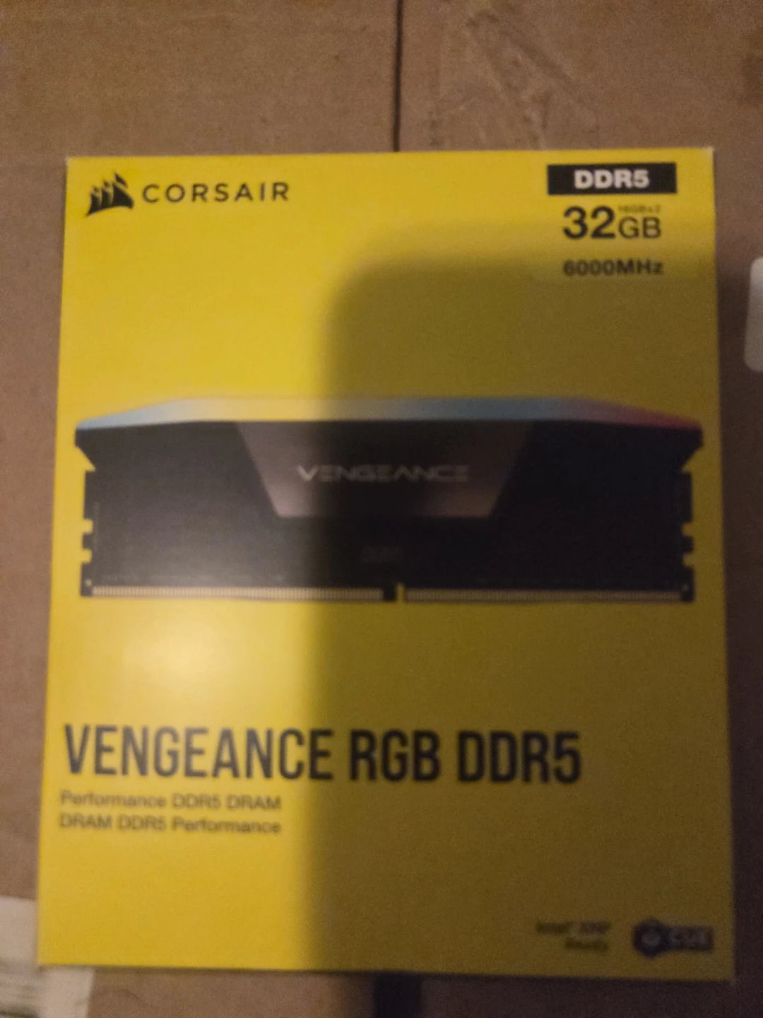 Corsair Vengeance RGB DDR5 32GB 6000MHz