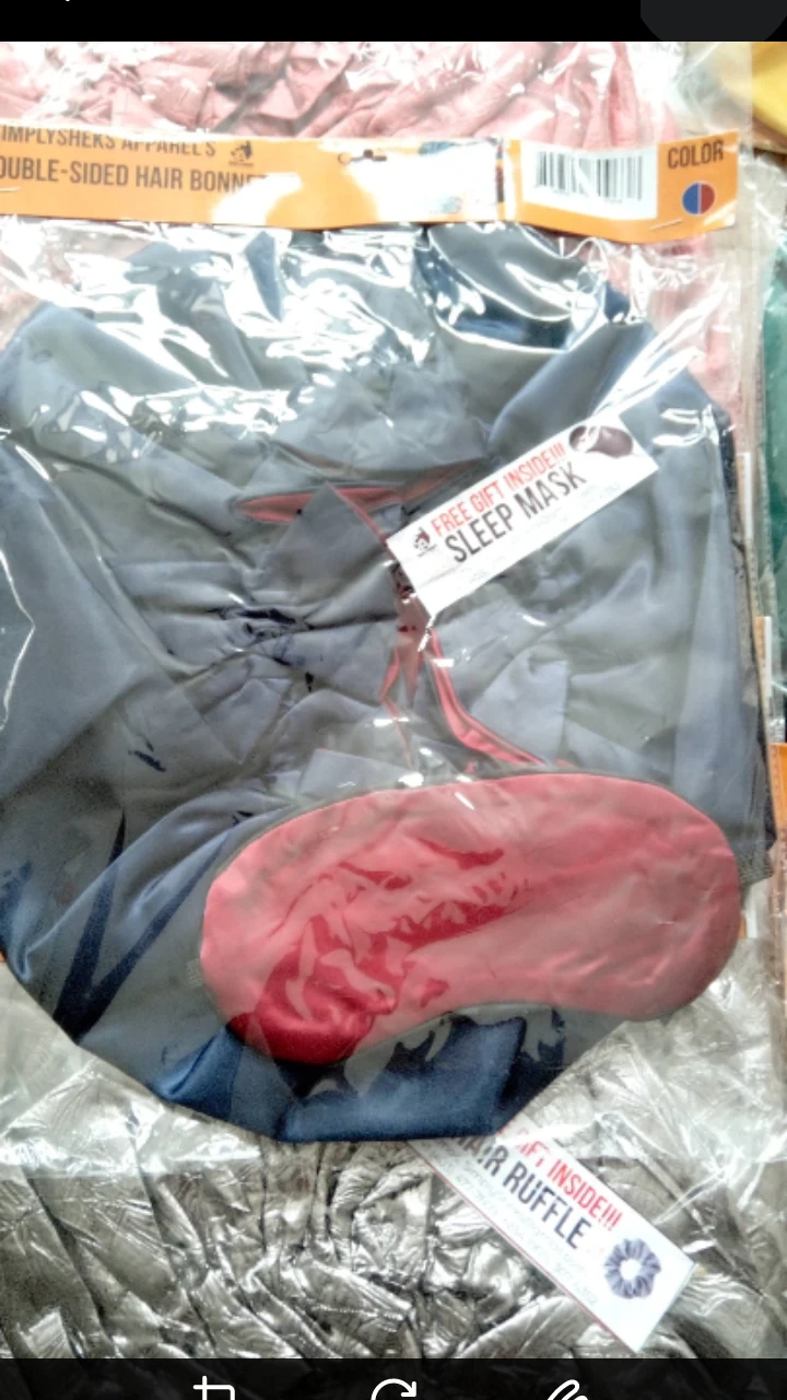 😴 Bonnets with Sleep-Mask and Scrunchie *NEED GONE ASAP* - photo 4